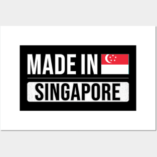 Made In Singapore - Gift for Singaporean With Roots From Singapore Posters and Art